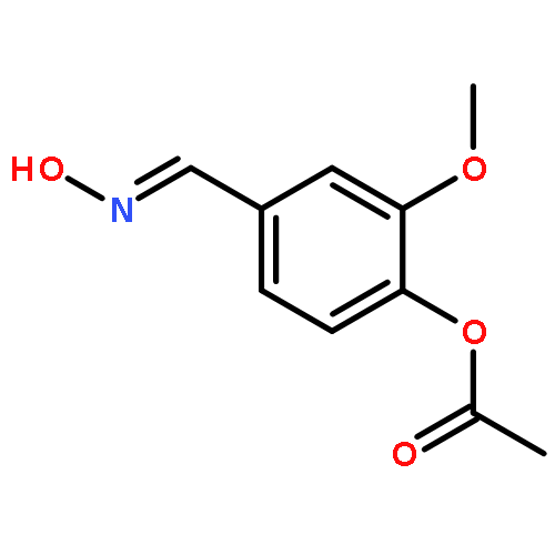 Benzaldehyde, 4-(acetyloxy)-3-methoxy-, 1-oxime