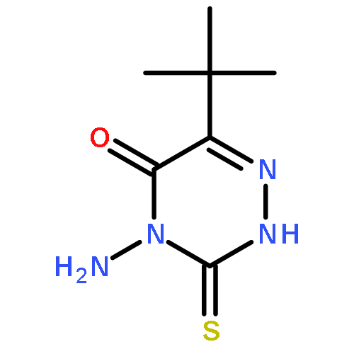 4-amino-6-tert-butyl-3-sulfanylidene-2h-1,2,4-triazin-5-one