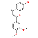 2-(3,4-dimethoxyphenyl)-7-hydroxy-4H-chromen-4-one