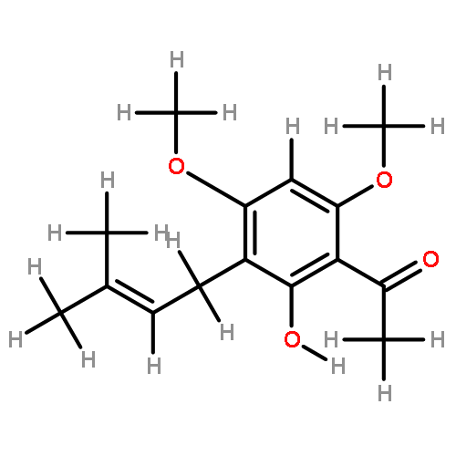 4,6-Di-Me ether-6-Demethylacronylin