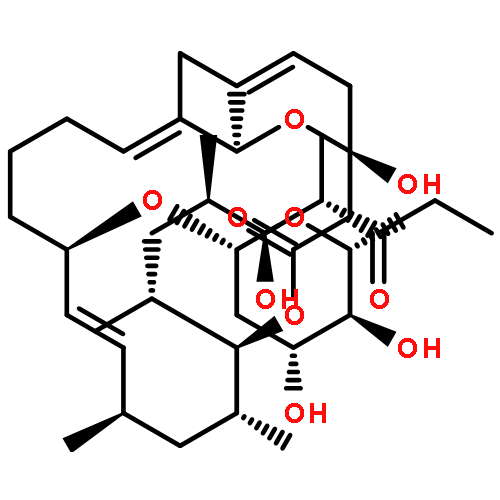 4,21-Dioxabicyclo[15.3.1]heneicosa-9,15,18-trien-3-one,11-[[3-O-(aminocarbonyl)-2,6-dideoxy-b-D-arabino-hexopyranosyl]oxy]-1-hydroxy-5-[(1R,3R,4S,5S)-4-hydroxy-1,3,5-trimethyl-6-oxooctyl]-6,8,16,18-tetramethyl-,(1R,5S,6R,8R,9E,11R,15E,17R)- (9CI)