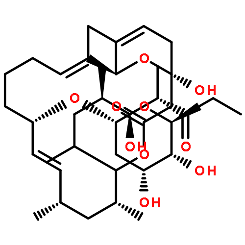 4,21-Dioxabicyclo[15.3.1]heneicosa-9,15,18-trien-3-one,11-[(2,6-dideoxy-b-D-arabino-hexopyranosyl)oxy]-1-hydroxy-5-[(1R,3R,4S,5S)-4-hydroxy-1,3,5-trimethyl-6-oxooctyl]-6,8,16,18-tetramethyl-,(1R,5S,6R,8R,9E,11R,15E,17R)- (9CI)