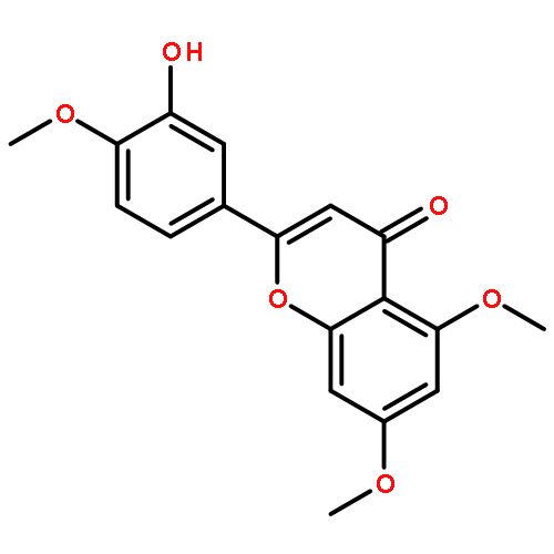 4H-1-Benzopyran-4-one,2-(3-hydroxy-4-methoxyphenyl)-5,7-dimethoxy-