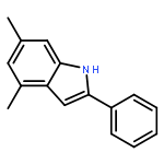 4,6-DIMETHYL-2-PHENYL-1H-INDOLE 