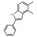 1H-Indole, 4,5-dimethyl-2-phenyl-