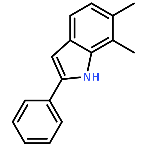 1H-Indole, 6,7-dimethyl-2-phenyl-