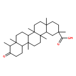 (2R,4aS,6aR,6bS,8aS,9R,12aS,12bS,14aS,14bR)-2,4a,6a,8a,9,12b,14a-heptamethyl-10-oxodocosahydropicene-2-carboxylic acid