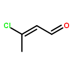 2-Butenal, 3-chloro-, (2E)-