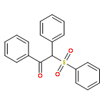 Ethanone,1,2-diphenyl-2-(phenylsulfonyl)-