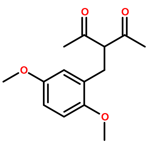 3-(2,5-dimethoxybenzyl)pentane-2,4-dione