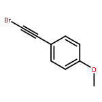 Benzene, 1-(bromoethynyl)-4-methoxy-