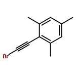 Benzene, 2-(bromoethynyl)-1,3,5-trimethyl-