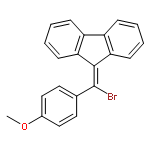 9H-Fluorene, 9-[bromo(4-methoxyphenyl)methylene]-