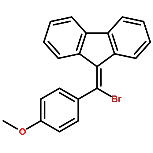 9H-Fluorene, 9-[bromo(4-methoxyphenyl)methylene]-