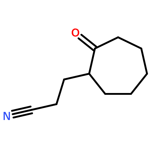 Cycloheptanepropanenitrile, 2-oxo-