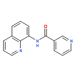 3-Pyridinecarboxamide, N-8-quinolinyl-