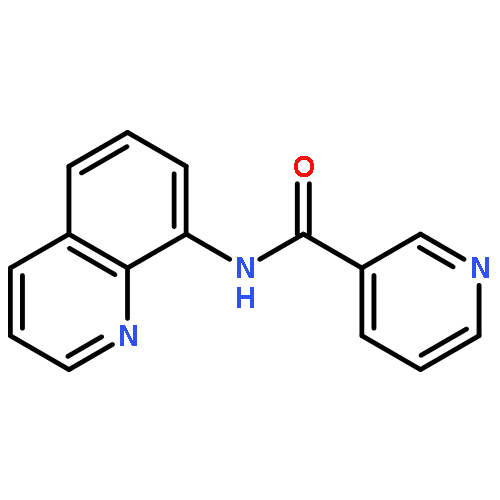 3-Pyridinecarboxamide, N-8-quinolinyl-