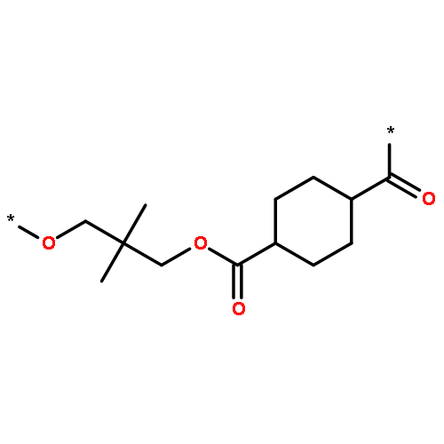 Poly[oxy(2,2-dimethyl-1,3-propanediyl)oxycarbonyl-1,4-cyclohexanediyl
carbonyl]