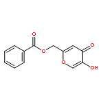 (5-HYDROXY-4-OXOPYRAN-2-YL)METHYL BENZOATE 