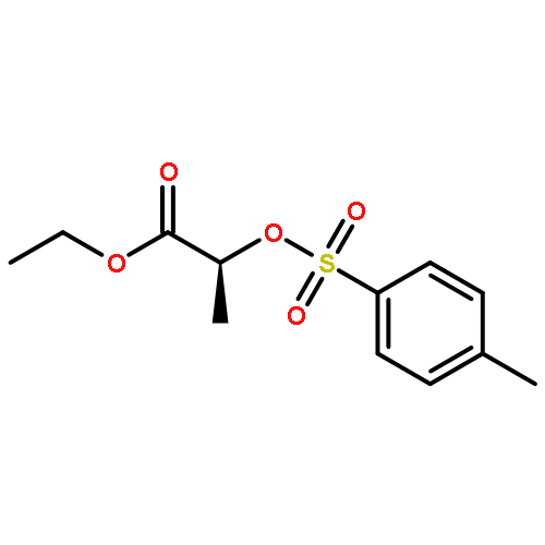 Propanoic acid,2-[[(4-methylphenyl)sulfonyl]oxy]-, ethyl ester