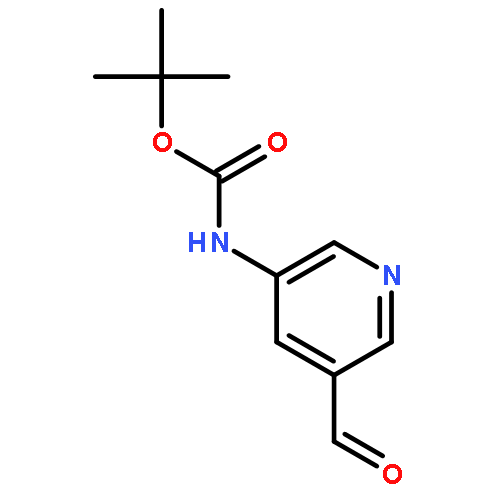 (5-Formyl-pyridin-3-yl)-carbamic acid tert-butyl ester