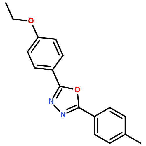 2-(4-ETHOXYPHENYL)-5-(4-METHYLPHENYL)-1,3,4-OXADIAZOLE 