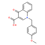 1-(4-methoxybenzyl)-4-oxo-1,4-dihydroquinoline-3-carboxylic acid