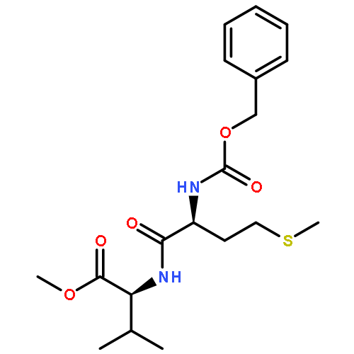 L-Valine, N-[N-[(phenylmethoxy)carbonyl]-L-methionyl]-, methyl ester