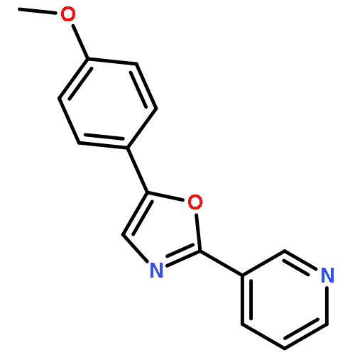 5-(4-METHOXYPHENYL)-2-PYRIDIN-3-YL-1,3-OXAZOLE 