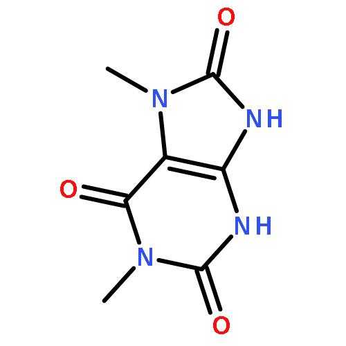 1H-Purine-2,6,8(3H)-trione,7,9-dihydro-1,7-dimethyl-