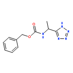 Carbamic acid, [(1S)-1-(1H-tetrazol-5-yl)ethyl]-, phenylmethyl ester