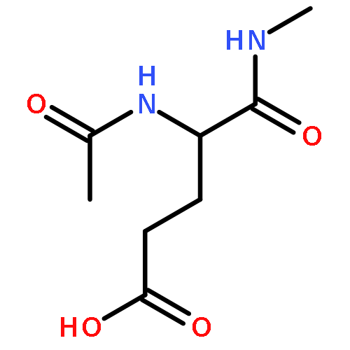 Pentanoic acid, 4-(acetylamino)-5-(methylamino)-5-oxo-, (S)-