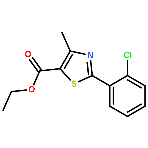 ETHYL 2-(2-CHLOROPHENYL)-4-METHYL-1,3-THIAZOLE-5-CARBOXYLATE 