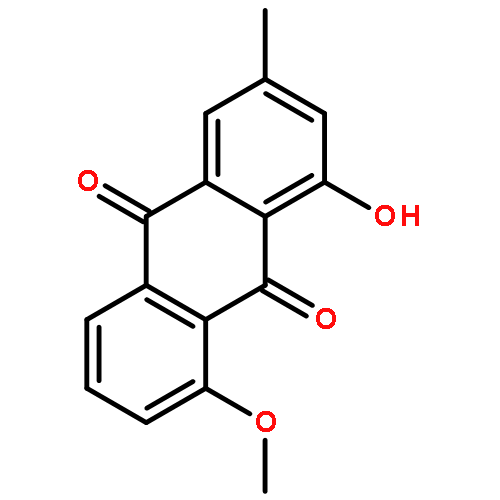 1-HYDROXY-8-METHOXY-3-METHYLANTHRACENE-9,10-DIONE 