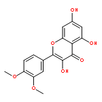 4H-1-Benzopyran-4-one,2-(3,4-dimethoxyphenyl)-3,5,7-trihydroxy-