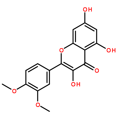 4H-1-Benzopyran-4-one,2-(3,4-dimethoxyphenyl)-3,5,7-trihydroxy-