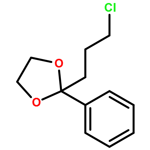 1,3-Dioxolane, 2-(3-chloropropyl)-2-phenyl-