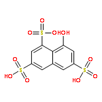 1-HYDROXY-3,6,8-NAPHTHALENETRISULFONIC ACID 