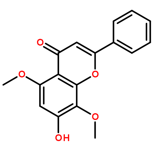 7-HYDROXY-5,8-DIMETHOXY-2-PHENYLCHROMEN-4-ONE 