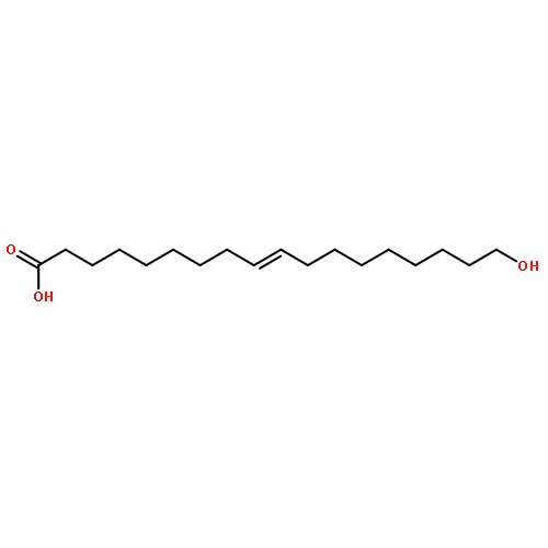 (E)-18-HYDROXYOCTADEC-9-ENOIC ACID 