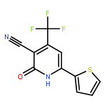 3-Pyridinecarbonitrile,1,2-dihydro-2-oxo-6-(2-thienyl)-4-(trifluoromethyl)-