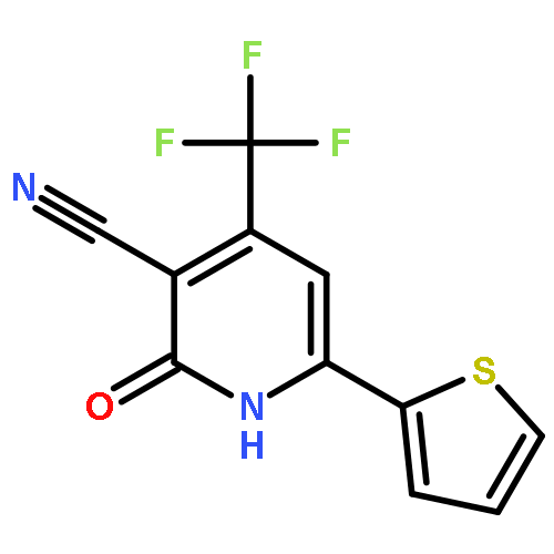 3-Pyridinecarbonitrile,1,2-dihydro-2-oxo-6-(2-thienyl)-4-(trifluoromethyl)-