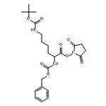 L-Lysine,N6-[(1,1-dimethylethoxy)carbonyl]-N2-[(phenylmethoxy)carbonyl]-,2,5-dioxo-1-pyrrolidinyl ester