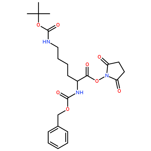 L-Lysine,N6-[(1,1-dimethylethoxy)carbonyl]-N2-[(phenylmethoxy)carbonyl]-,2,5-dioxo-1-pyrrolidinyl ester