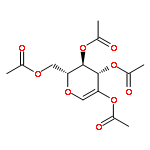 D-arabino-Hex-1-enitol,1,5-anhydro-, 2,3,4,6-tetraacetate