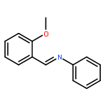 1-(2-METHOXYPHENYL)-N-PHENYLMETHANIMINE 