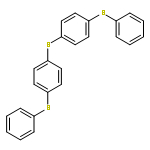 1-PHENYLSULFANYL-4-(4-PHENYLSULFANYLPHENYL)SULFANYLBENZENE 