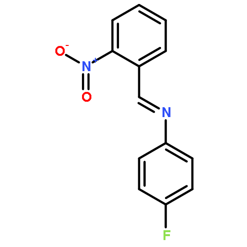 Benzenamine, 4-fluoro-N-[(2-nitrophenyl)methylene]-