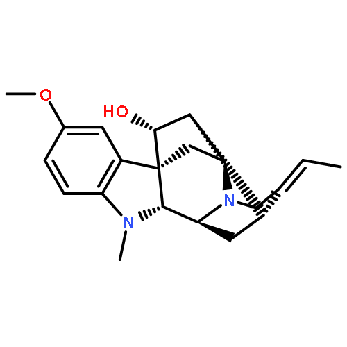 (17R,19E)-10-methoxy-ajmal-19-en-17-ol