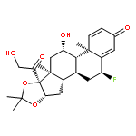 (6a,11b,16a)-6-fluoro-11,21-dihydroxy-16,17-[(1-methylethylidene)bis(oxy)]-pregna-1,4-diene-3,20-dione